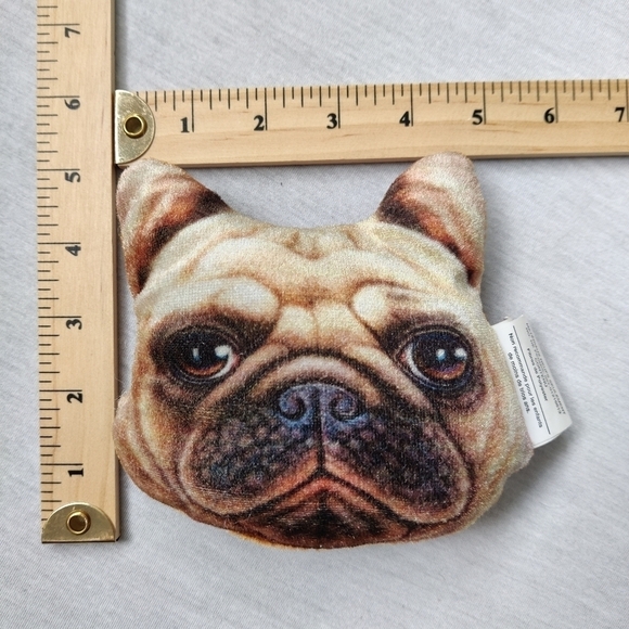 Bulldog hand cushion dog print hand pillow - Picture 3 of 3
